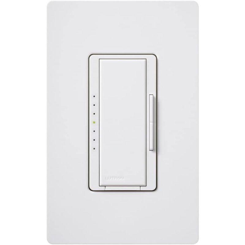 Lutron Maestro C.L Dimmer Switch for Dimmable LED, Halogen & Incandescent Bulbs, Single-Pole or Multi-Location, MACL-153M-WH