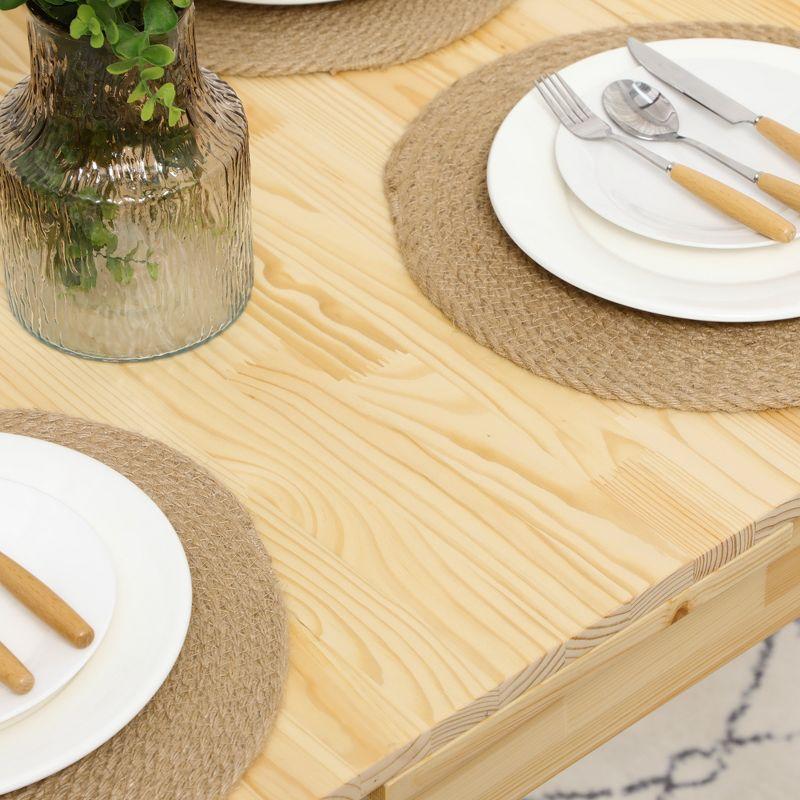Wrought Studio™ Embri Extendable Pine Dining Table