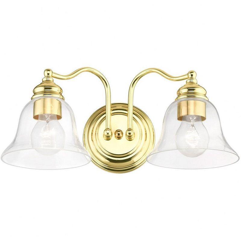 Livex Lighting Moreland 2 - Light Vanity in  Polished Brass