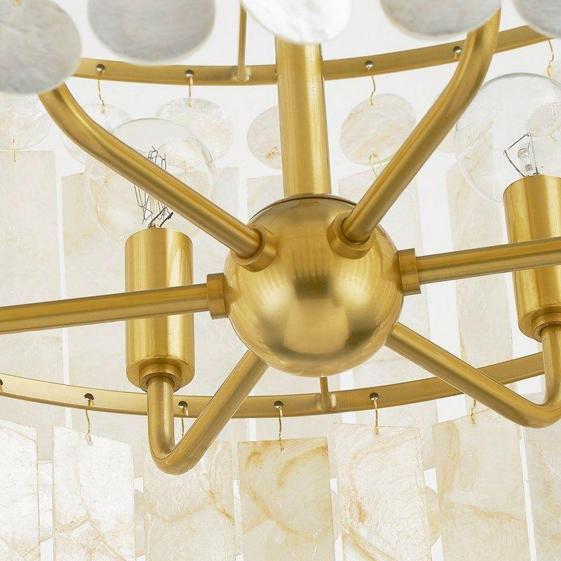 Coretta Chandelier - Natural / 24"