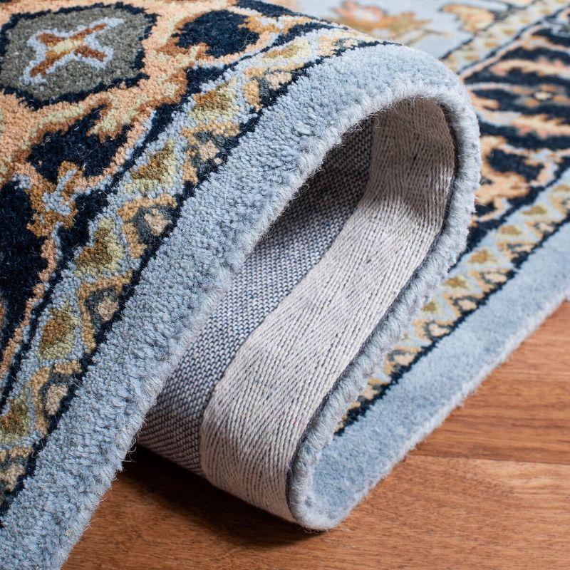 Heritage HG625 Handmade Accent Rug - 3'x5' - Blue/Light Brown - Safavieh