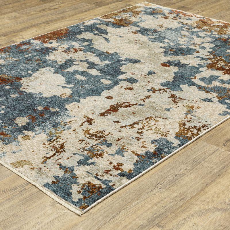 Oriental Weavers Hayden HAY01 Beige/ Multi Indoor Area Rug - 3'3" x 5'