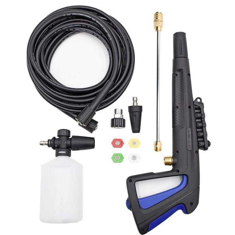 AR Blue Clean Electric Pressure Washer Trigger Gun Kit with Accessories