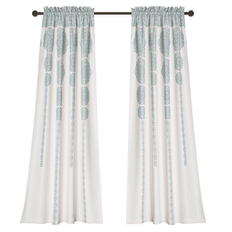 Bremond Polyester Room Darkening Curtain Pair (Set of 2)