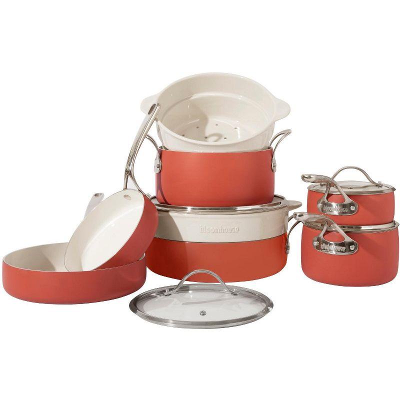 12 - Piece Non-Stick Aluminum Cookware Set