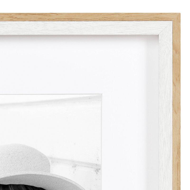 Kate & Laurel All Things Decor (Set of 3) 14"x18" Matted to 11"x14" Gibson Photo Frames White/Natural