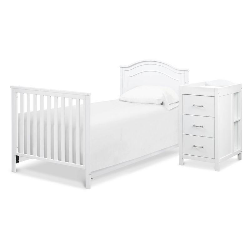 DaVinci Charlie 4-in-1 Convertible Mini Crib & Changer