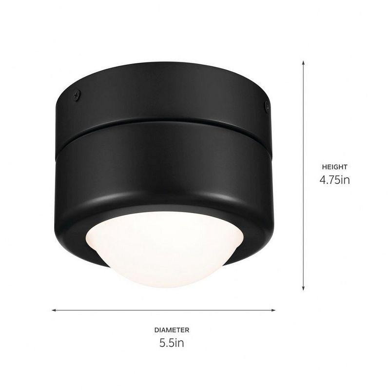 Kichler Lighting Tibbi 1 - Light Flush Mount in  Black