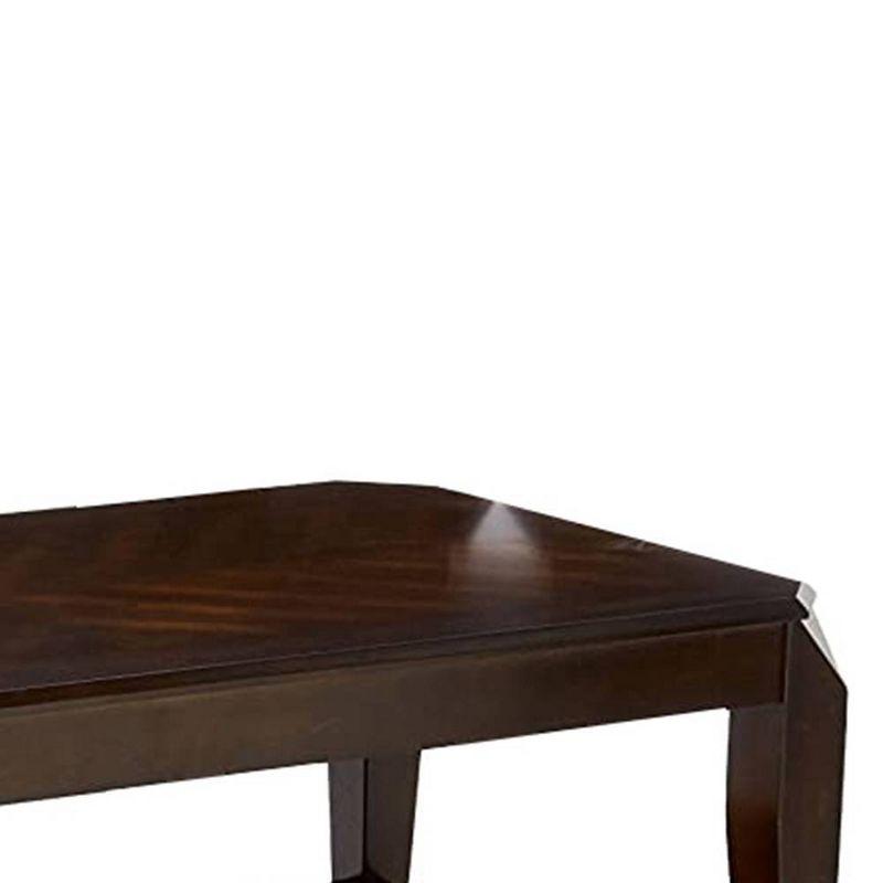 Rectangular Lift-Top Storage Coffee Table in Rich Walnut