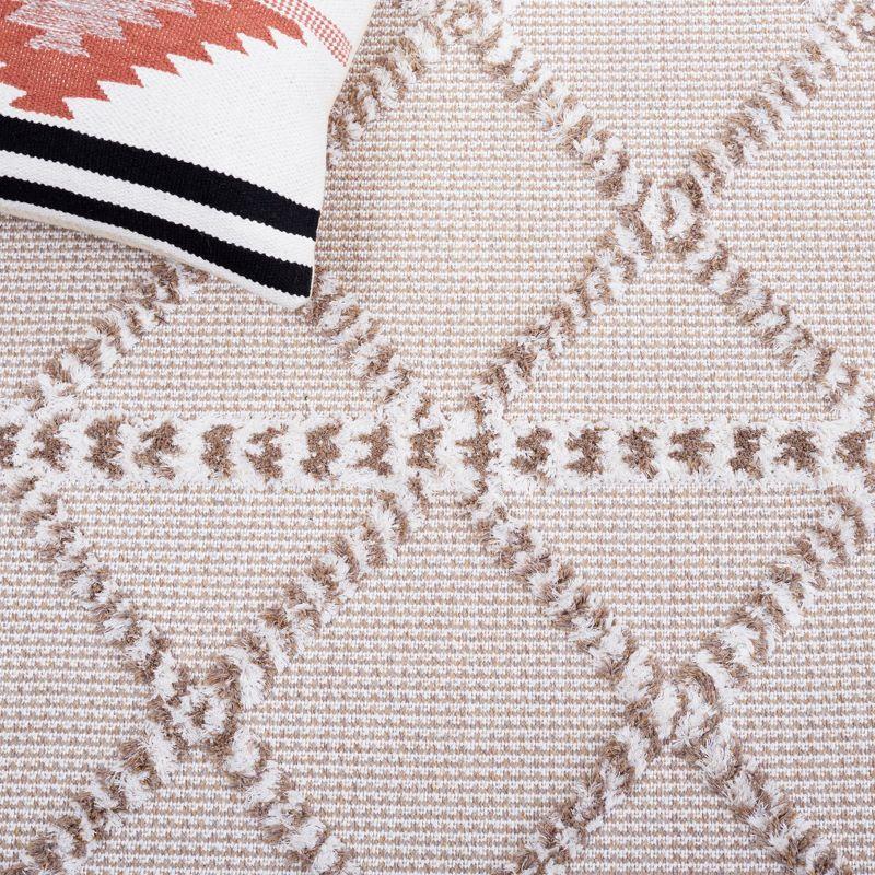 Augustine AGT714 Machine Made Indoor Area Rug - Ivory/Beige - 4'x6' - Safavieh