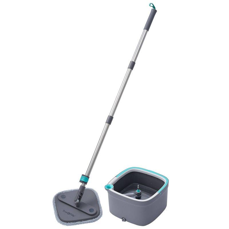 True & Tidy TrueClean Spin Mop & Bucket System