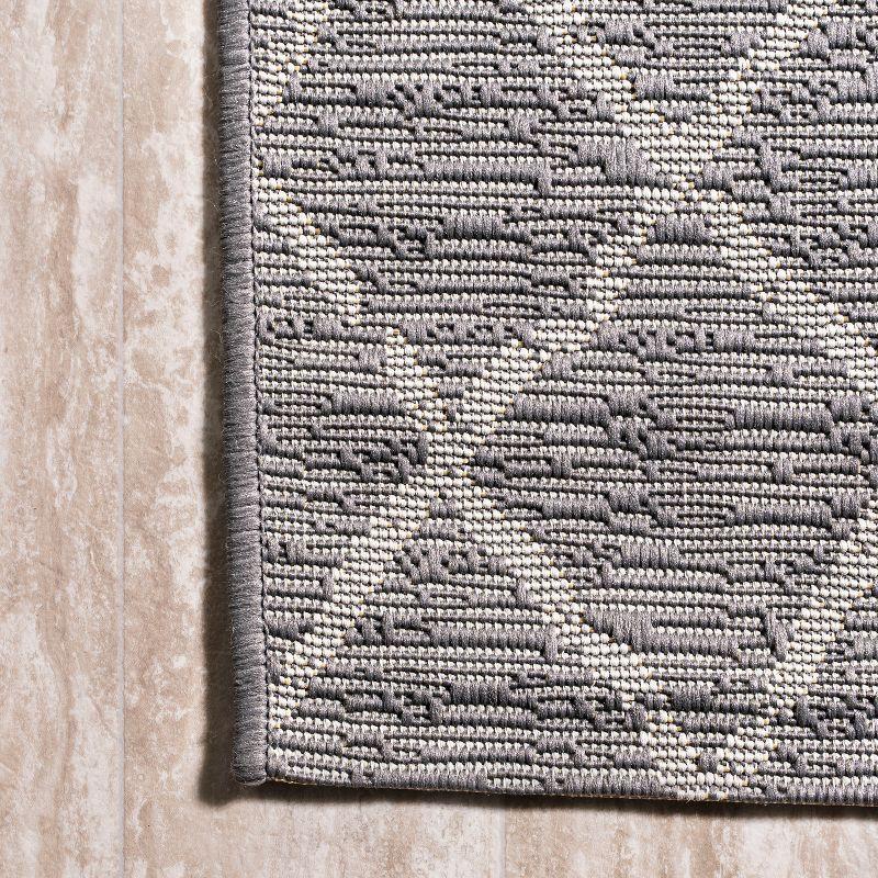 Madaba Moroccan Trellis Indoor/Outdoor Runner Rug - JONATHAN Y