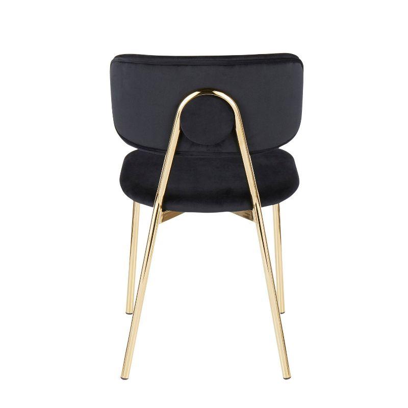 Set of 2 Bouton Contemporary Glam Chair - LumiSource