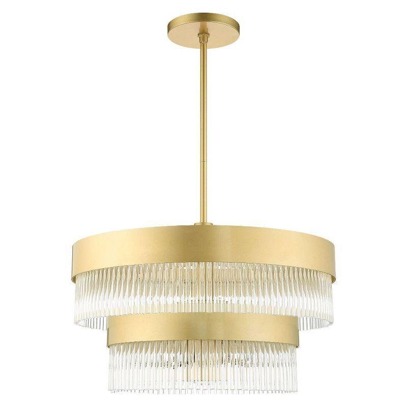 Livex Lighting Norwich 6 - Light Chandelier in  Soft Gold