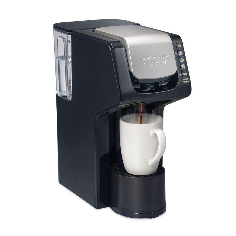 Hamilton Beach Single-Serve Coffee Maker 49901: K-Cup Compatible, 6 Cup Capacity, 1400W, Black, Electric