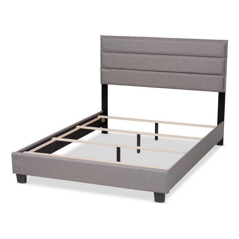 Ansa Upholstered Bed - Baxton Studio