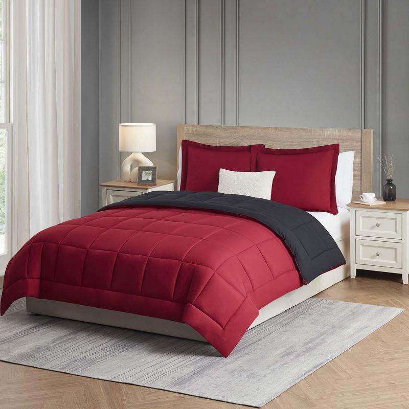 Nestl Nestl All Season Solid Lightweight Down Alternative Reversible Comforter