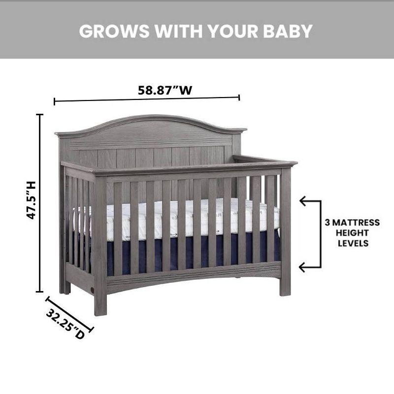 SOHO BABY Chandler 4-in-1 Convertible Crib