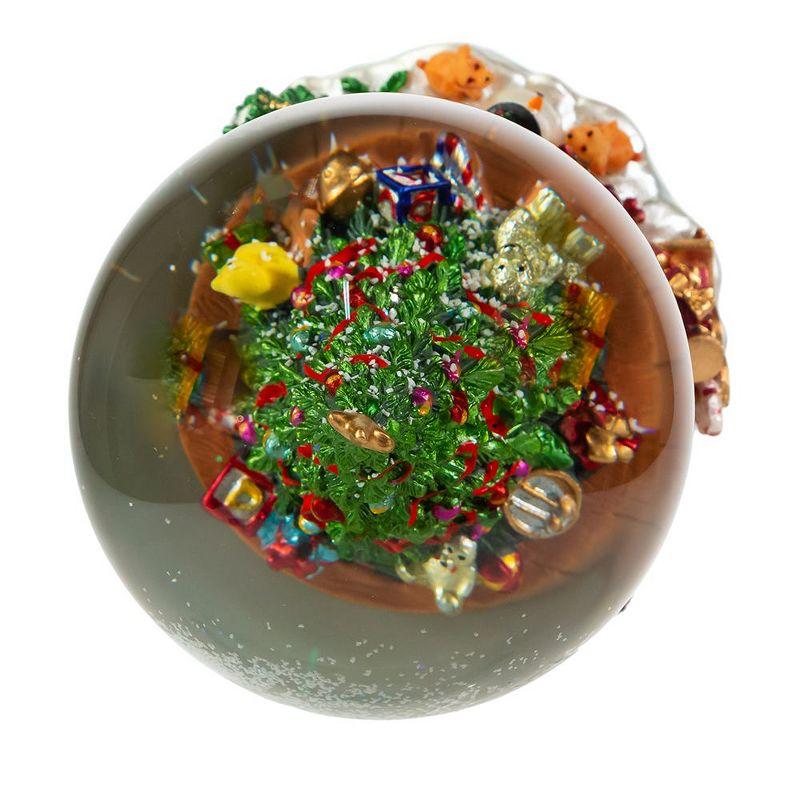 Kurt Adler 120MM Musical Christmas Tree Water Globe