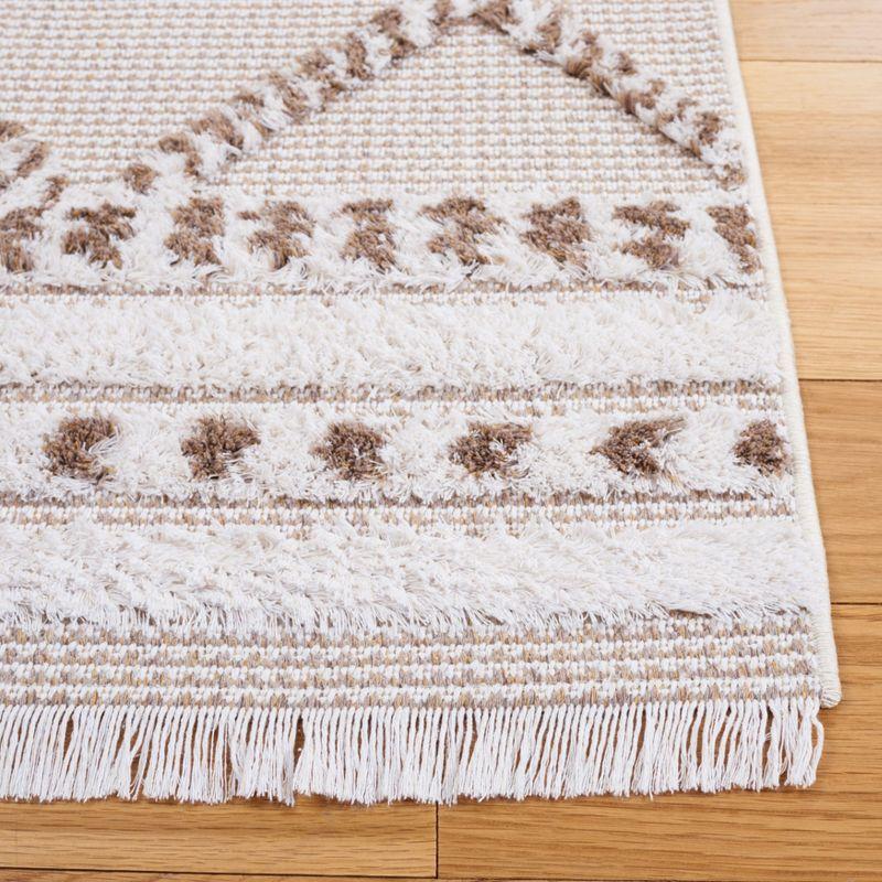 Augustine AGT714 Machine Made Indoor Area Rug - Ivory/Beige - 4'x6' - Safavieh