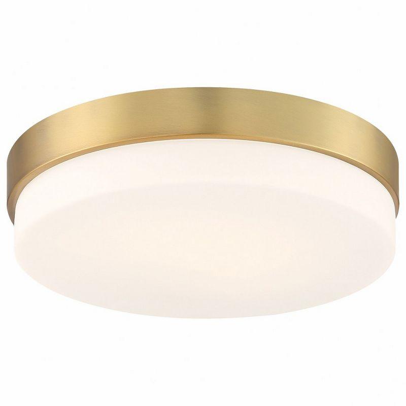 Access Lighting Roma 1 - Light Flush Mount in  Antique Brushed Brass