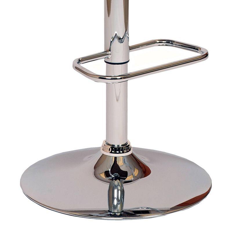 London Swivel Barstool Cream/Walnut - Armen Living