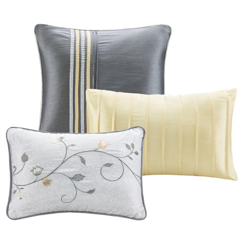 Madison Park Serene Embroidered 7 Piece Comforter Set