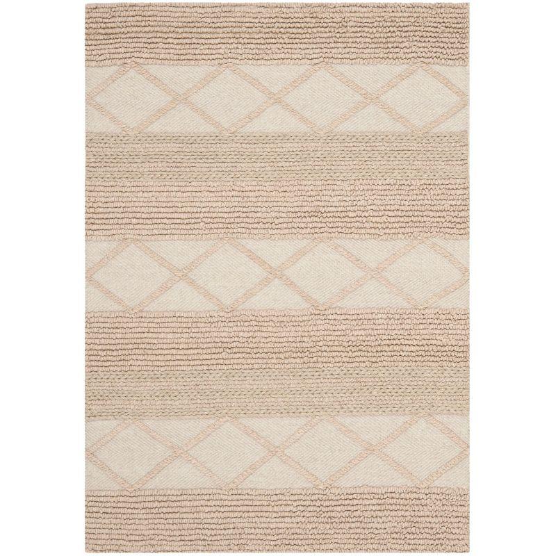 Handmade Geometric Wool 8' x 10' Tufted Area Rug