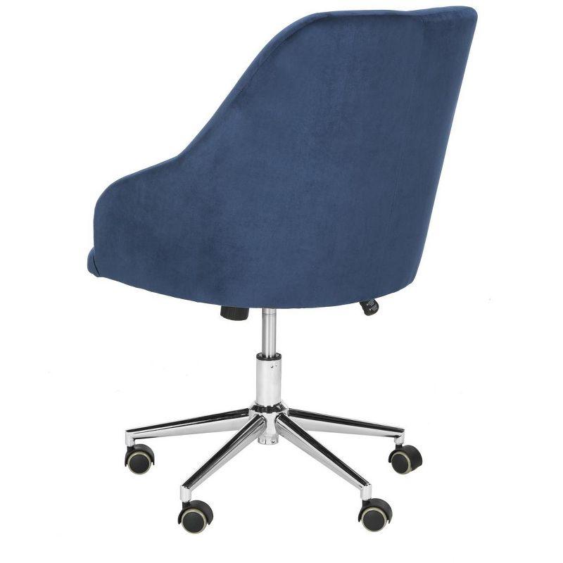 Evelynn Tufted Swivel Office Chair  - Safavieh