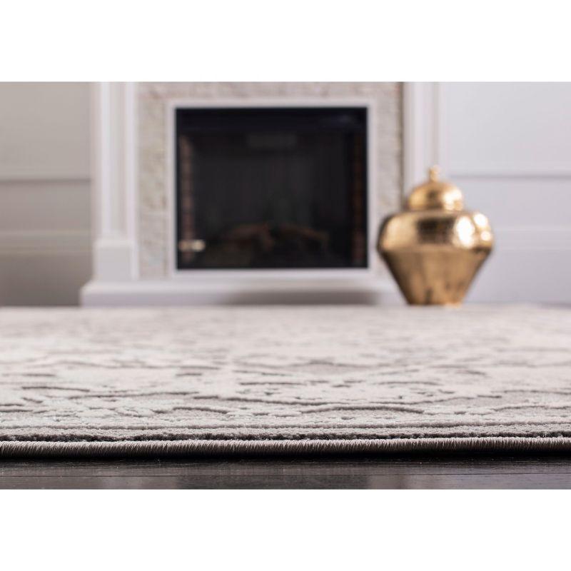 Reflection RFT665 Power Loomed Indoor Area Rug - 12'x18' - Creme/Ivory - Safavieh
