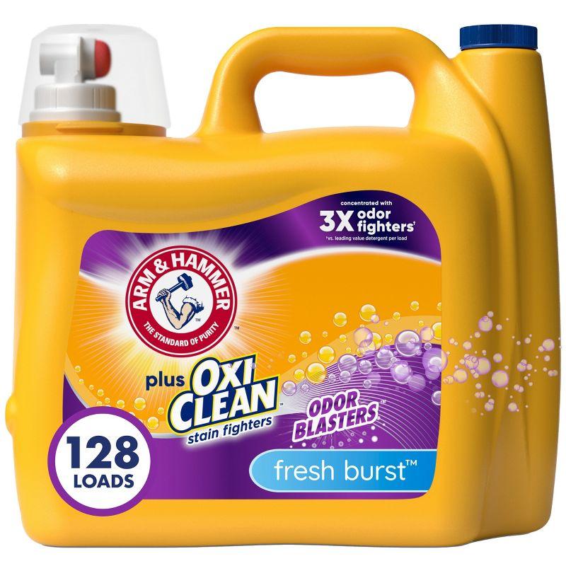 Arm & Hammer Fresh Burst Liquid Laundry Detergent 166.5 fl oz