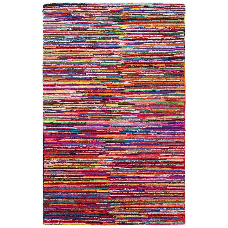 Safavieh Nantucket Hand Tufted Cotton Striped Rug