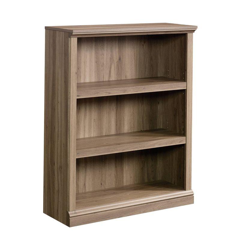 43.78" Shelf Bookshelf Salt Oak - Sauder: Wood Composite, Light Brown, for Living Room & Office