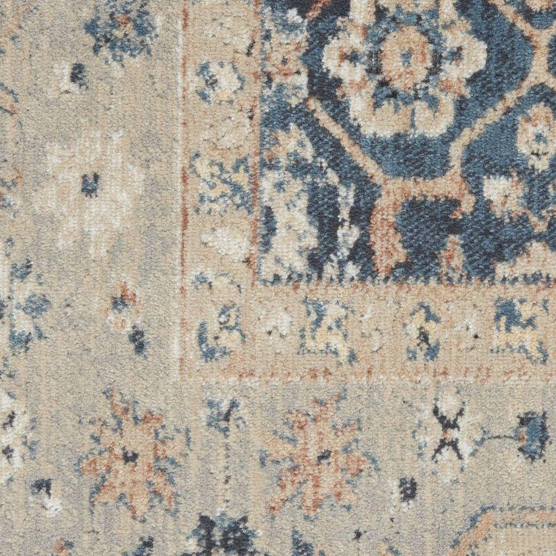 Nourison Malta Bordered Floral Traditional Indoor Area Rug