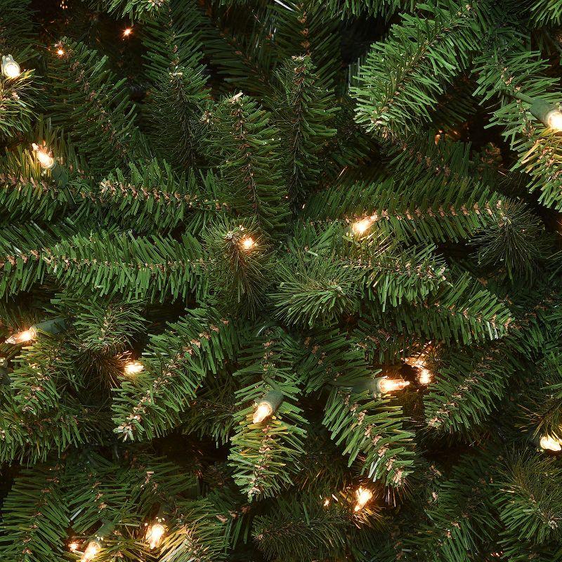 Pencil Slim Kingswood Fir Artificial Christmas Tree Clear Lights - National Tree Company