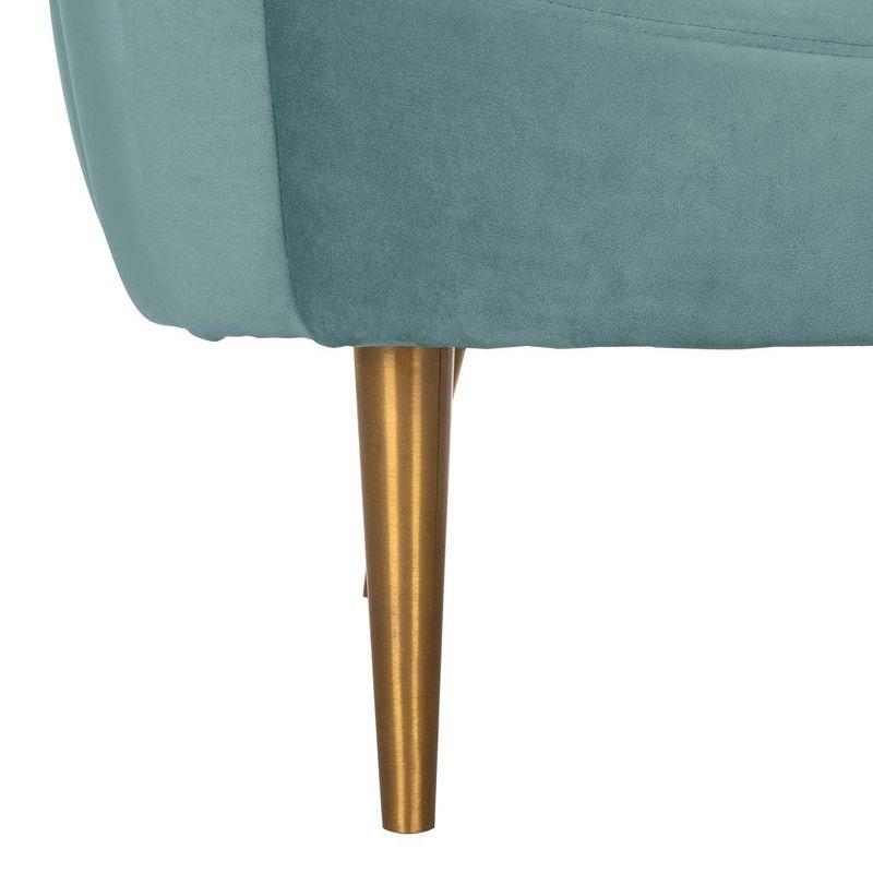 Razia Velvet Barrel Chair