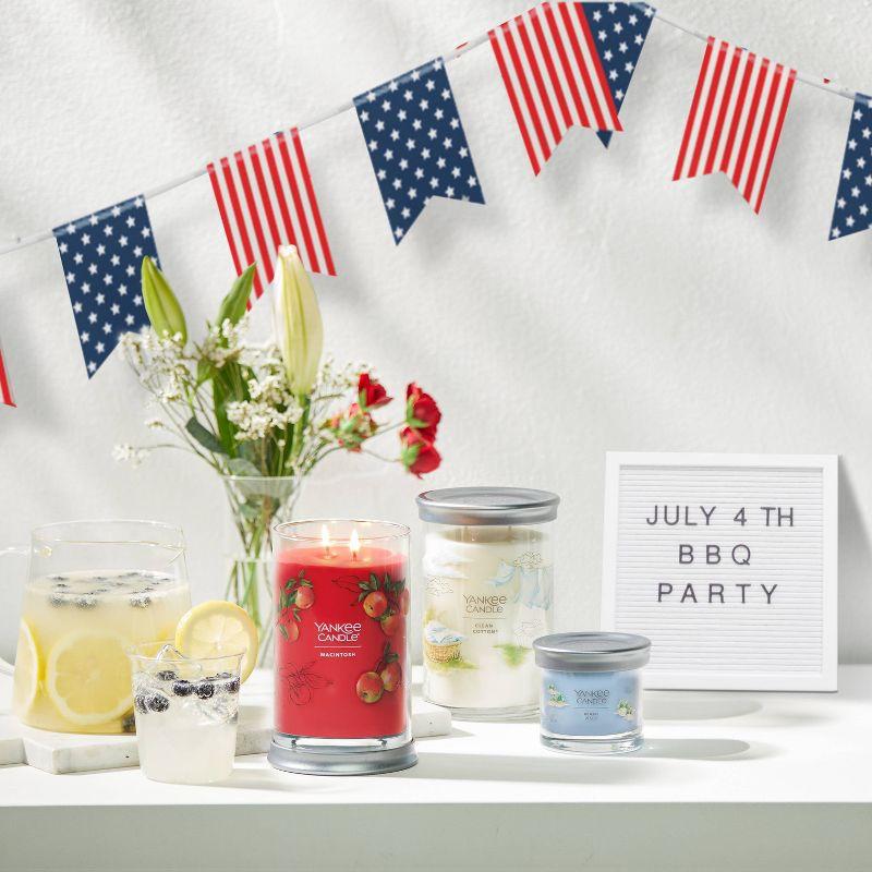 YANKEE CANDLE Signature Clean Cotton Scented Tumbler Candle