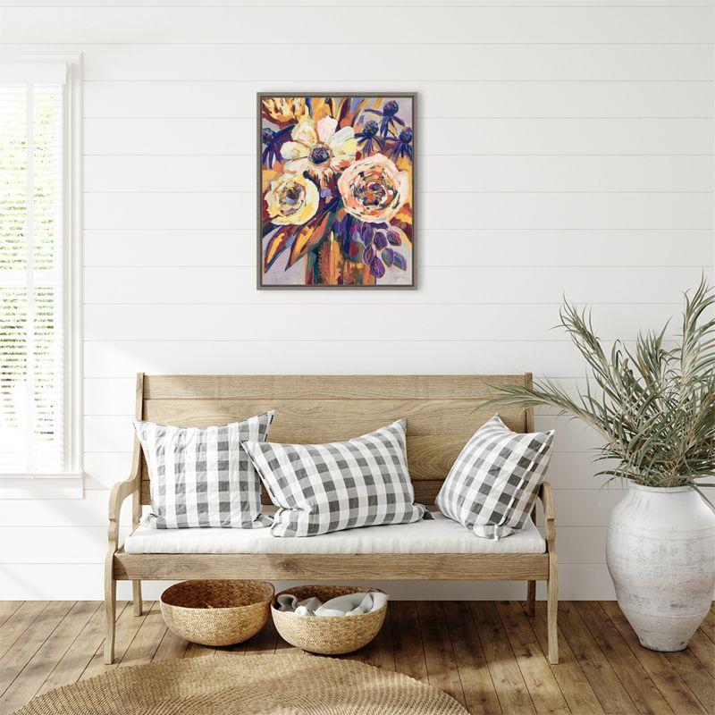 Amanti Art Fall Vision by Jeanette Vertentes Canvas Wall Art Print Framed 23 x 28-in.