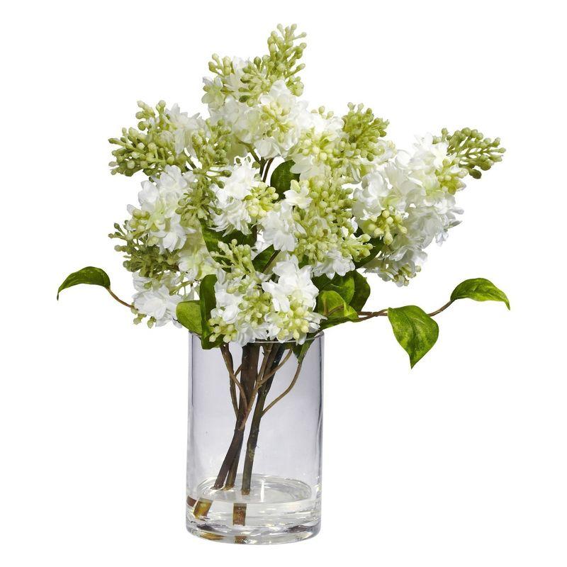 Nearly Natural Lilac Artificial Flower Arrangement