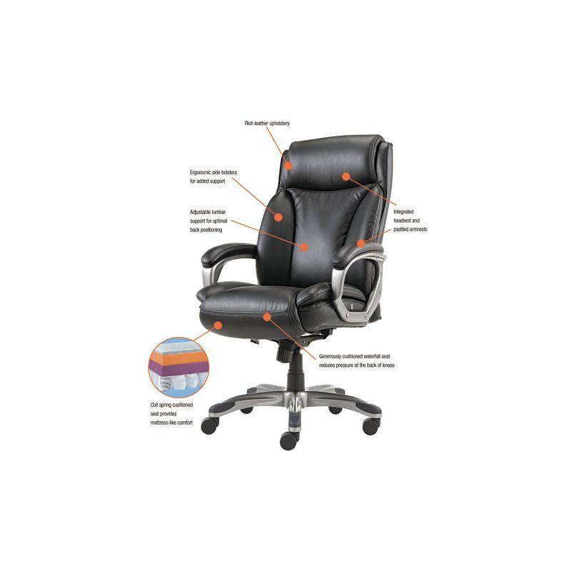 Inbox Zero Executive Chair with Headrest