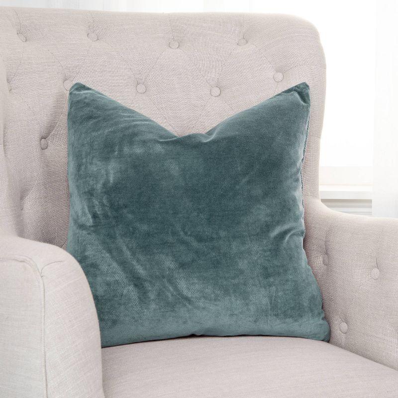 22"x22" Oversize Poly Filled Solid Square Throw Pillow - Rizzy Home