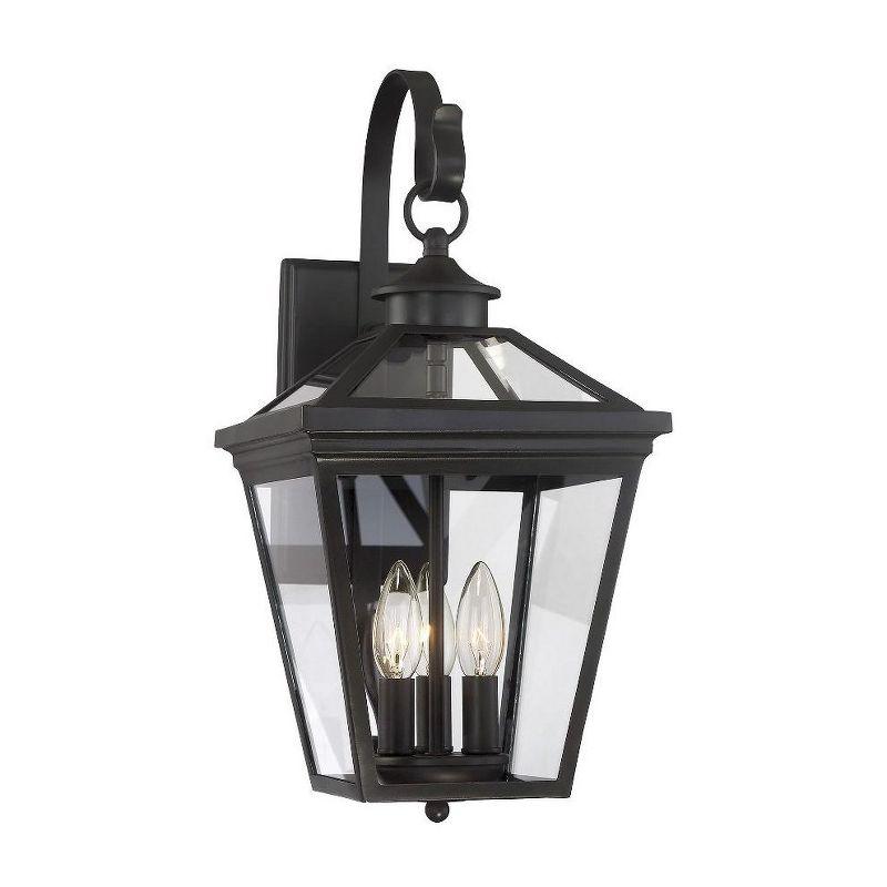 Savoy House Ellijay 3 - Light Wall Light in  Black