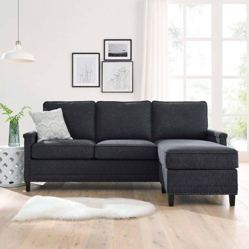 Ashton Upholstered Fabric Sectional Sofa - Modway