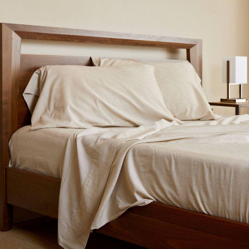 Melange Viscose From Bamboo Cotton Bed Sheets