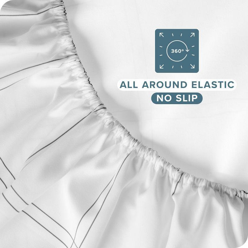 Bare Home Microfiber Fitted Sheet