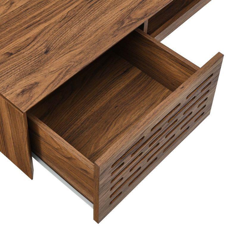 Modway Modway Render Wall Mount Wood Office Desk
