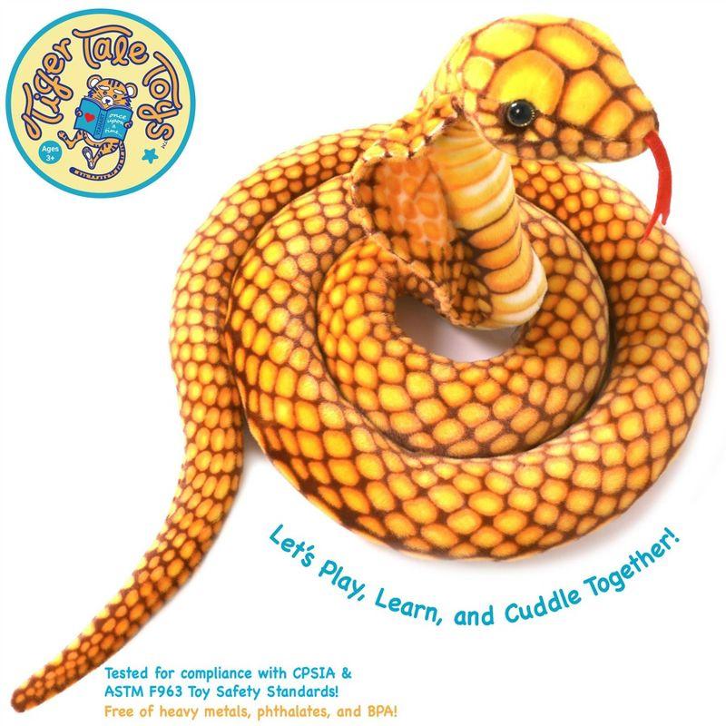 Qamra the King Cobra - 102 Inch Stuffed Animal Plush - By Viahart