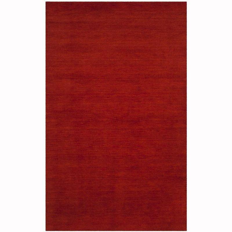 Himalaya HIM311 Handmade Area Rug - 6'x9' - Red - Safavieh