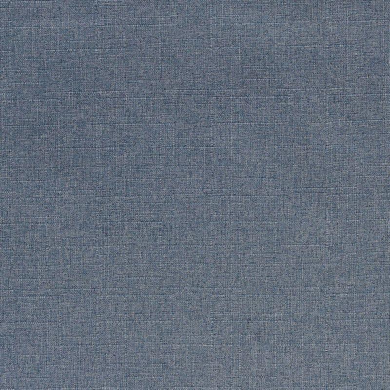 Blue Polyester Blackout Grommet Curtain Panel