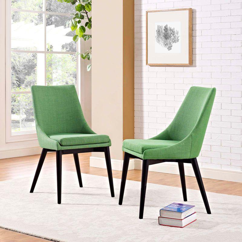ModwayViscount Dining Side Chair Fabric Set of 2